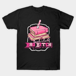 Bad Bitch Book Club, Book Aesthetic T-Shirt